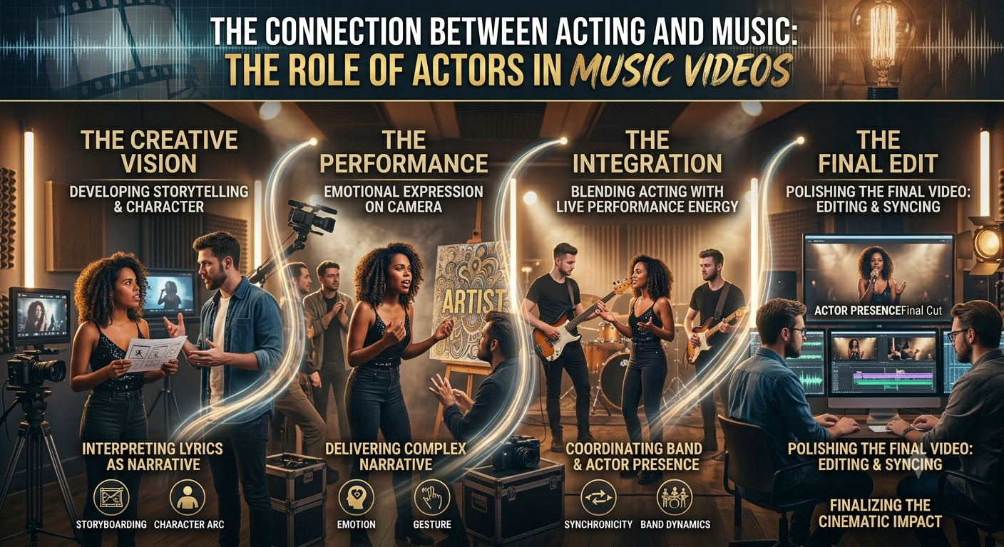 The Connection Between Acting and Music: The Role of Actors in Music Videos